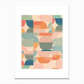 Abstracts Pastel A Canvas Print