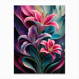 Lilies Canvas Print