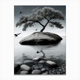 Lone Tree 3 Canvas Print