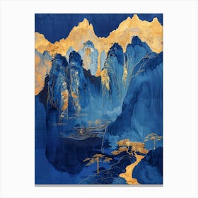 Chinese Mountains 23 Canvas Print