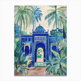 Blue Gate Canvas Print