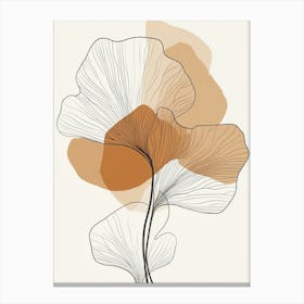 Ginkgo Leaf 4 Canvas Print