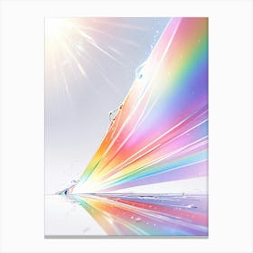 Rainbow Background 7 Canvas Print