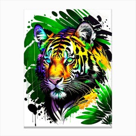 Tiger Painting 7 Canvas Print