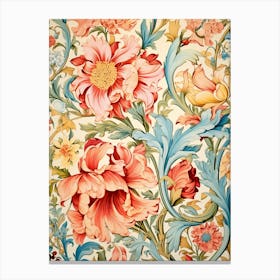 Floral Wallpaper 224 Canvas Print