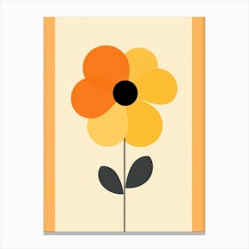 Yellow Flower Canvas Print