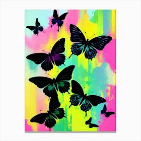 Butterflies In The Sky 35 Canvas Print