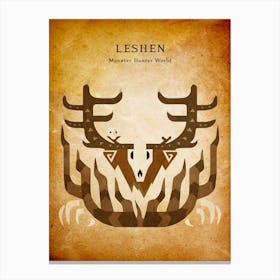 Leshen Vintage Canvas Print