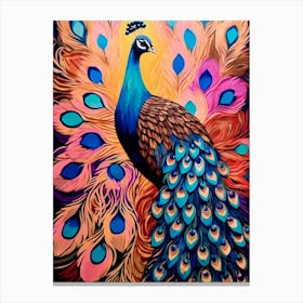 Peacock  Canvas Print