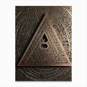The Pascal Triangle 5 Canvas Print