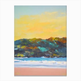 Shoal Bay, Anguilla Bright Abstract Canvas Print