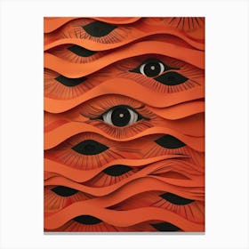 Eyes Of The World Canvas Print