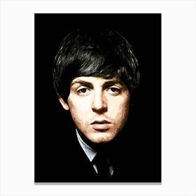 Paul McCartney the beatles 3 Canvas Print