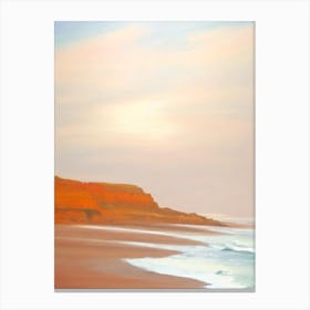 Hayle Towans Beach, Cornwall Neutral 1 Canvas Print