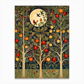 William Morris Apple Trees 1 Canvas Print