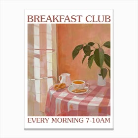 Breakfast Club Pretzels 3 Canvas Print
