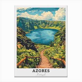 Azores Travel Canvas Print