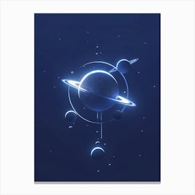 Saturn 1 Canvas Print