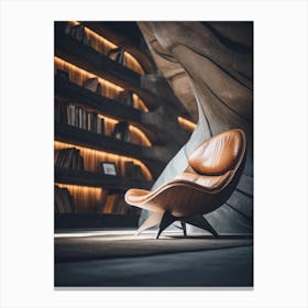 Cave Library  Canvas Print