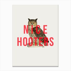 Nice Hooters Canvas Print