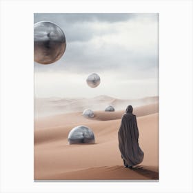 Desert Orbs Canvas Print