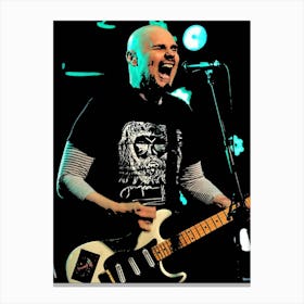 billy corgan smashing pumpkins Canvas Print