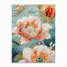 Japanese Flower 1 Canvas Print