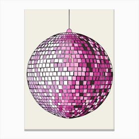 Disco Ball 48 Canvas Print