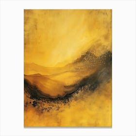 Golden Horizon Canvas Print