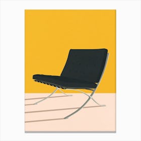 Barcelona Chair By Mies Van Der Rohe Canvas Print