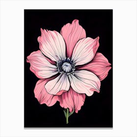 Pink Flower 10 Canvas Print