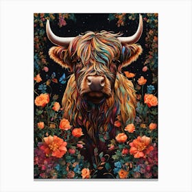 Highland Cow 4 Canvas Print
