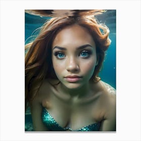 Mermaid-Reimagined 61 Canvas Print