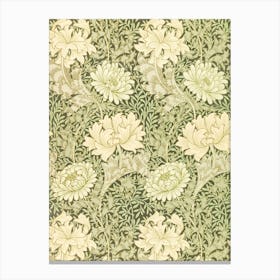 Floral Wallpaper Canvas Print