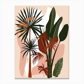 Tropical Plants 7 Canvas Print