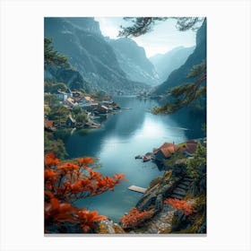 Swedish Landscape Canvas Print