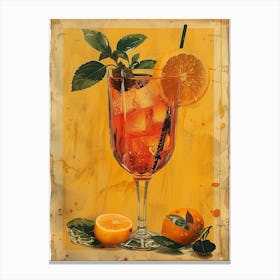 Aperol Spritz Art Print 399 Canvas Print