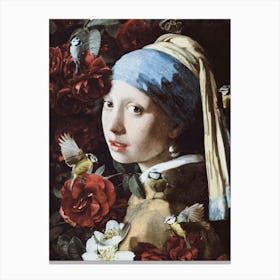 Girl With A Pearl Earring Canvas Print