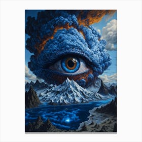 Eye Of The Storm Print Canvas Print