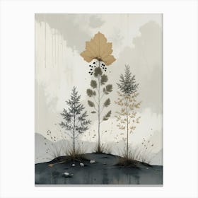 Falling Leaves Canvas Print