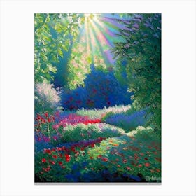 Red Butte Garden, 1, Usa Classic Painting Canvas Print
