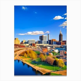 Akron  1 Photography Canvas Print