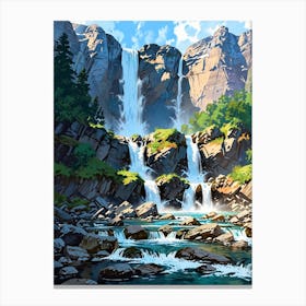 Waterfall 3 Canvas Print