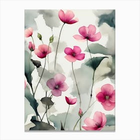 Chinese Flower Painting 1 Canvas Print