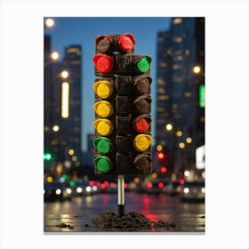 Traffic Light Canvas Print