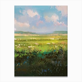 Field Of Flowers 3 Canvas Print