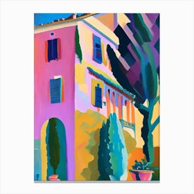 Villa Lante, Italy Abstract Still Life Canvas Print
