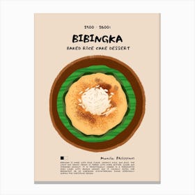 Bibingka Canvas Print