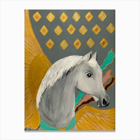 Angel Horse Canvas Print