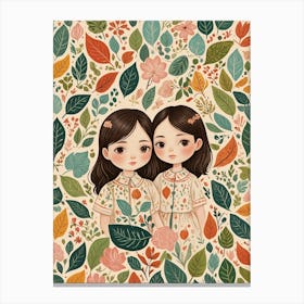 Twins Canvas Print